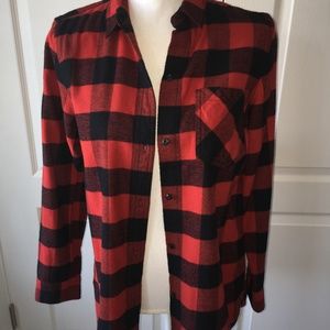 Flannel blouse
